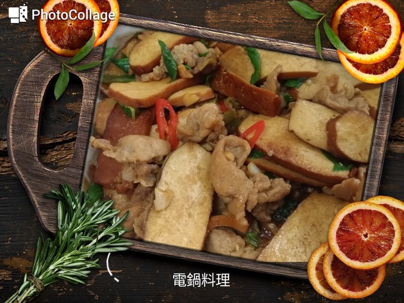 蒜苗炒豆干