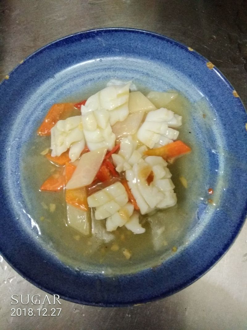 竹筍燴墨魚
