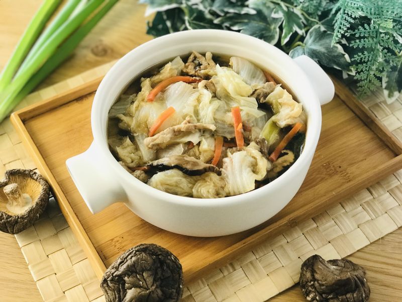無水料理.傳統經典白菜滷/0水鍋