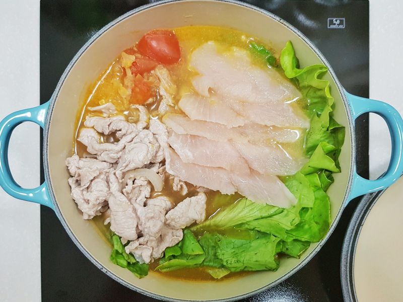 黃金泡菜豆腐鍋