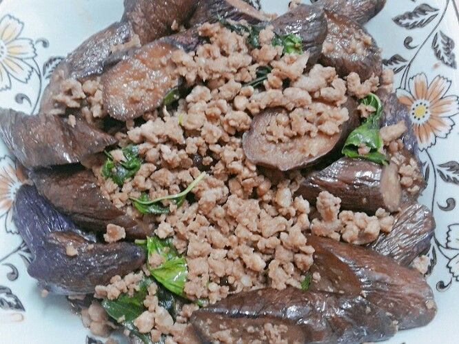 塔香茄子
