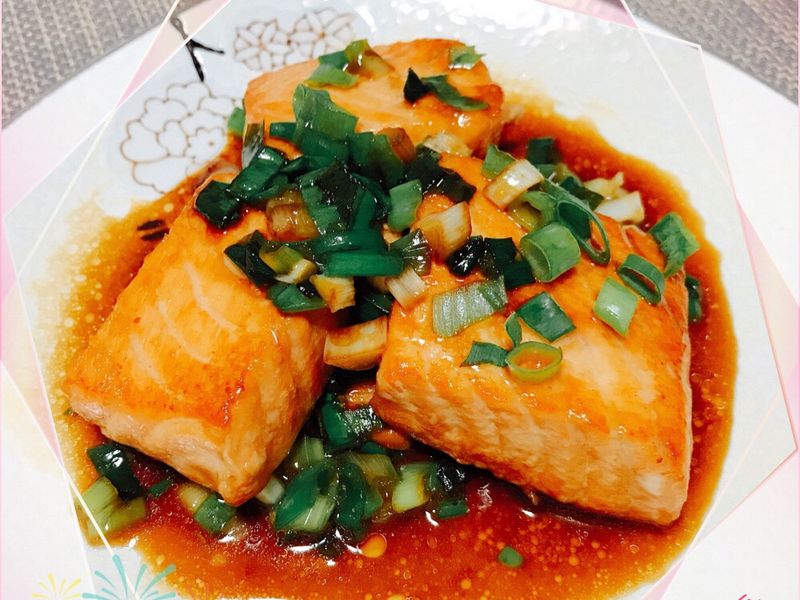 醬燒鮭魚