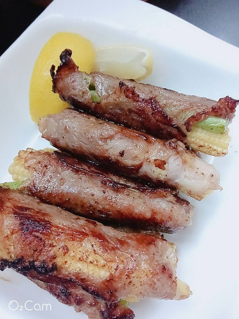 豬梅花捲蔬食