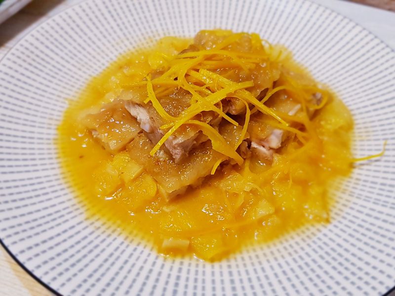 大吉大利橙汁雞腿排