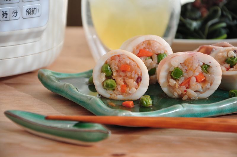 透抽泡菜飯捲