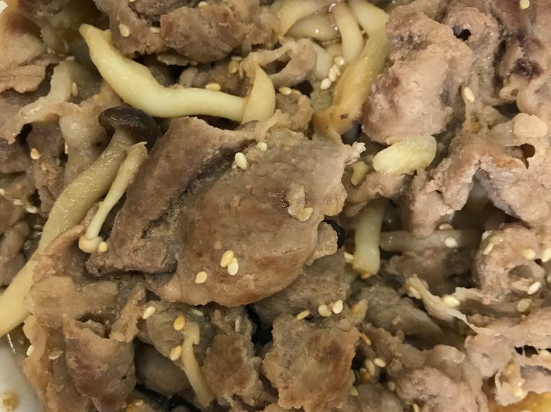 味噌菇菇燒肉