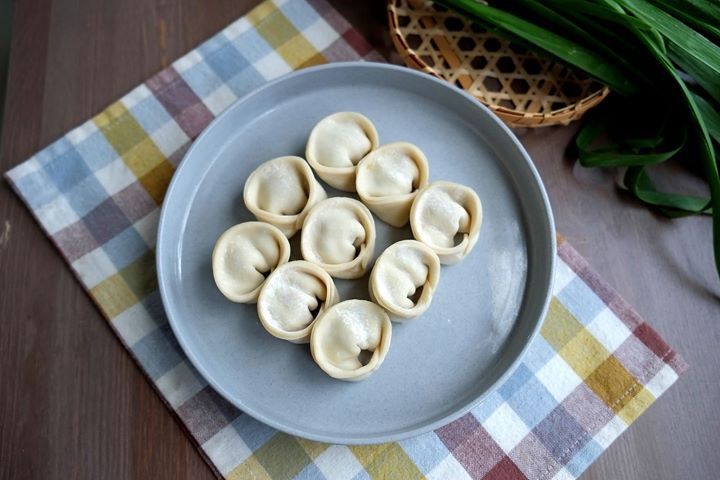 元寶韭菜水餃