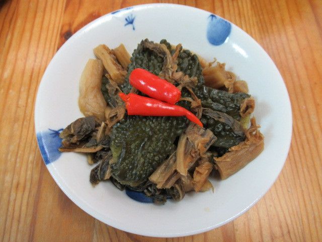 苦瓜梅乾菜