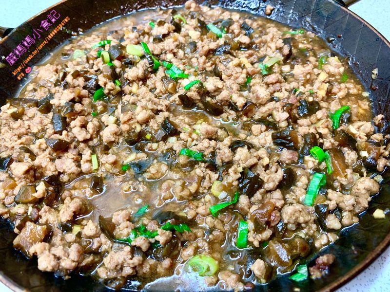 醬花瓜炒肉末