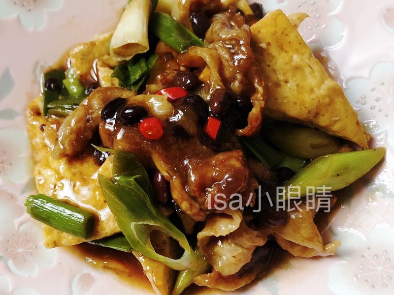 豆豉燒豆腐