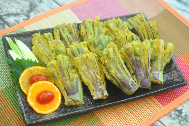 炸茄花