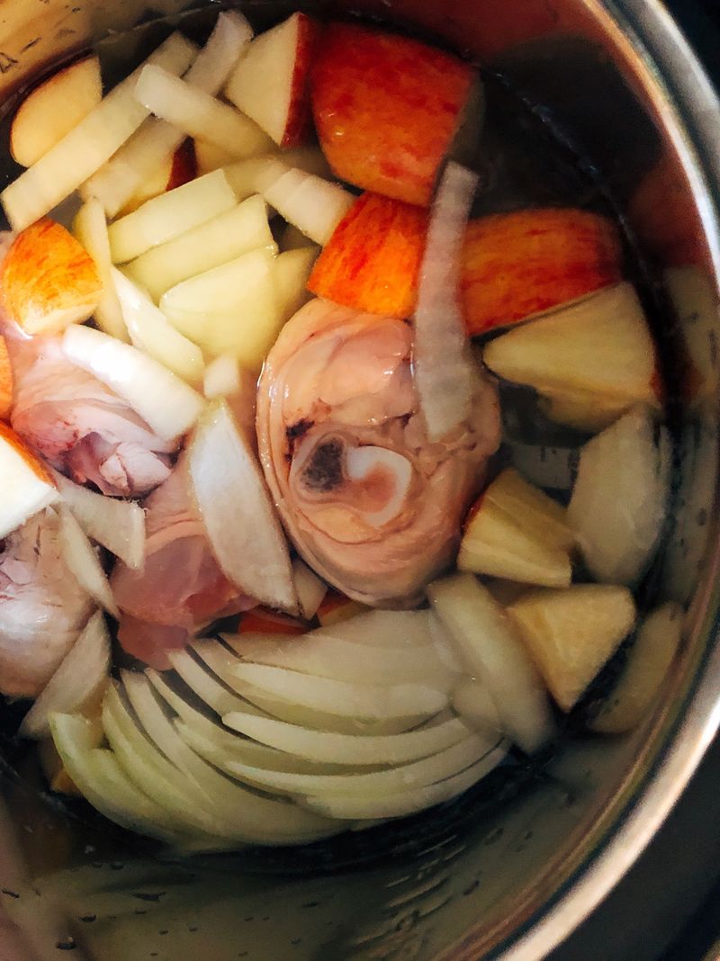 蘋果雞湯