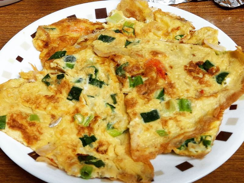 櫻花蝦烘蛋