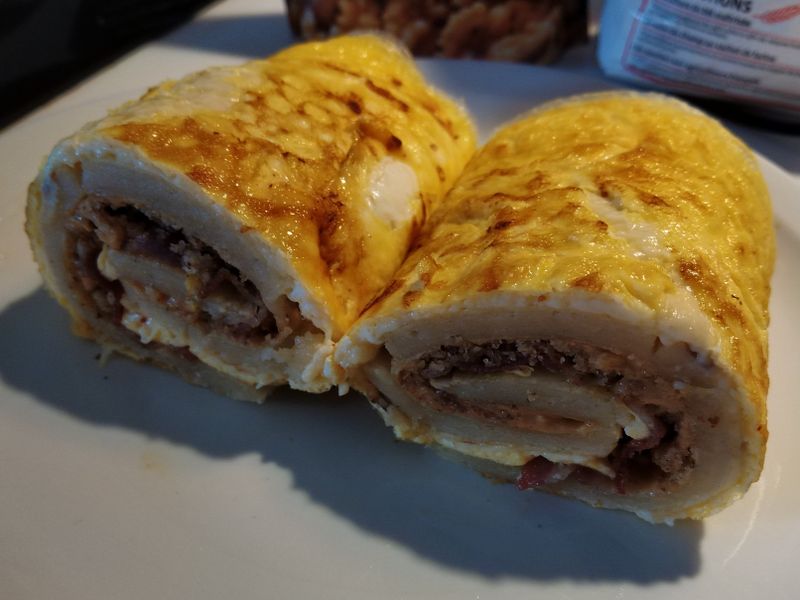 堅果起司蛋餅