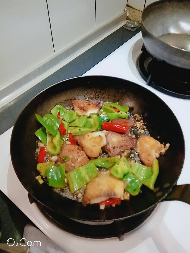 豆豉炒魚球