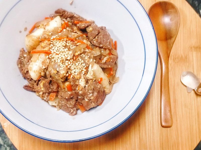 親子丼年糕