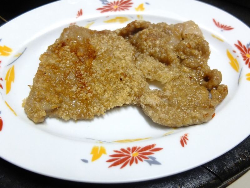 半煎炸豬排