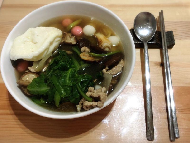 客家鹹湯圓
