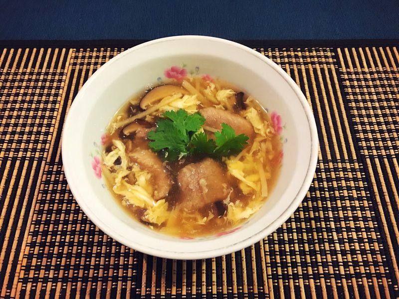 香菇赤肉羹