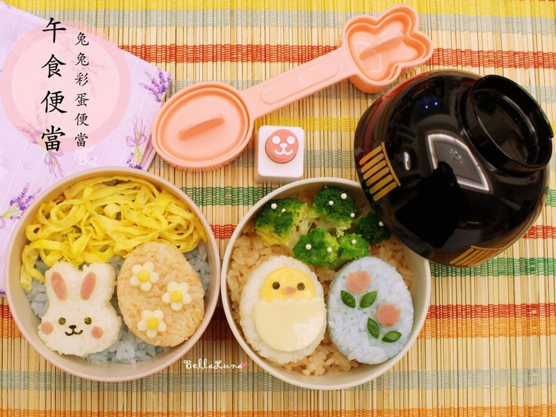 兔兔彩蛋復活節便當【午食便當】