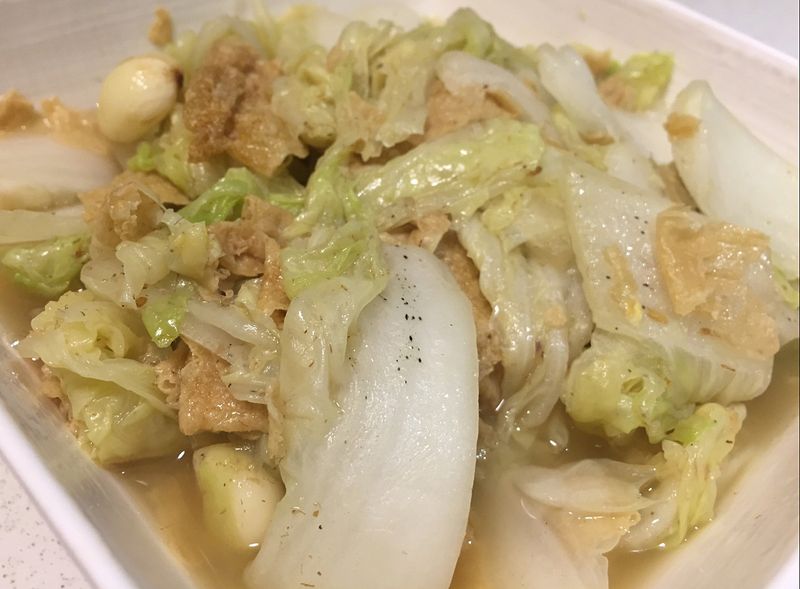 沙茶豆皮大白菜