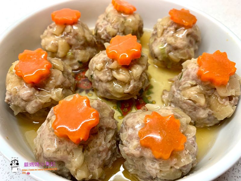 醃瓜蒸肉丸