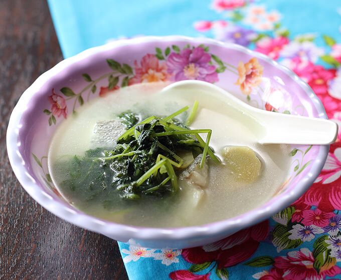 莞荽魚片湯