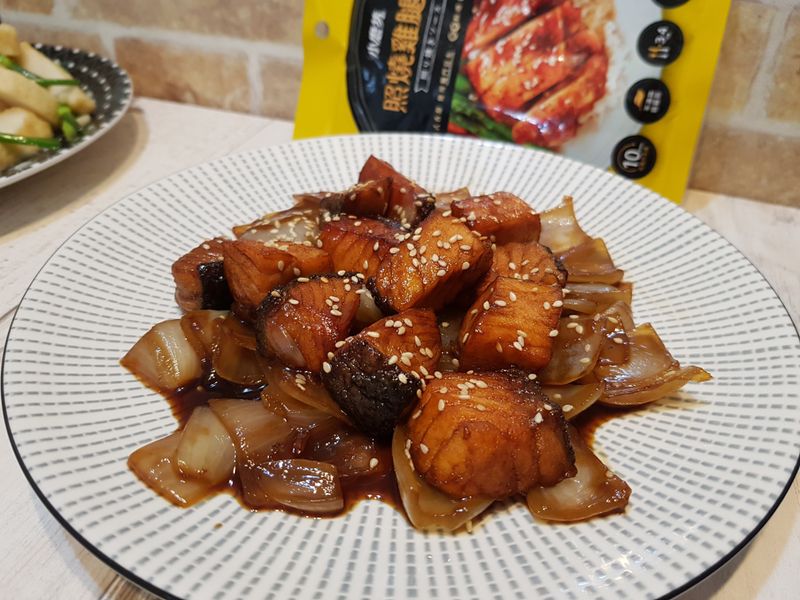 照燒骰子鮭魚