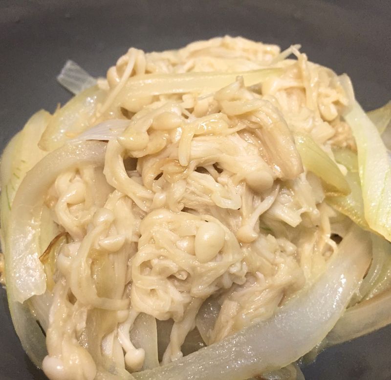 奶油炒金針菇