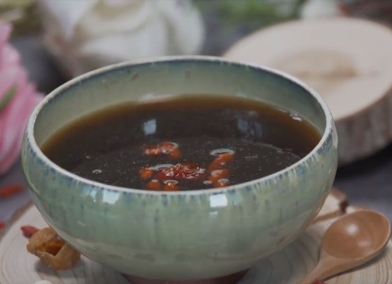 黑糖黑木耳露