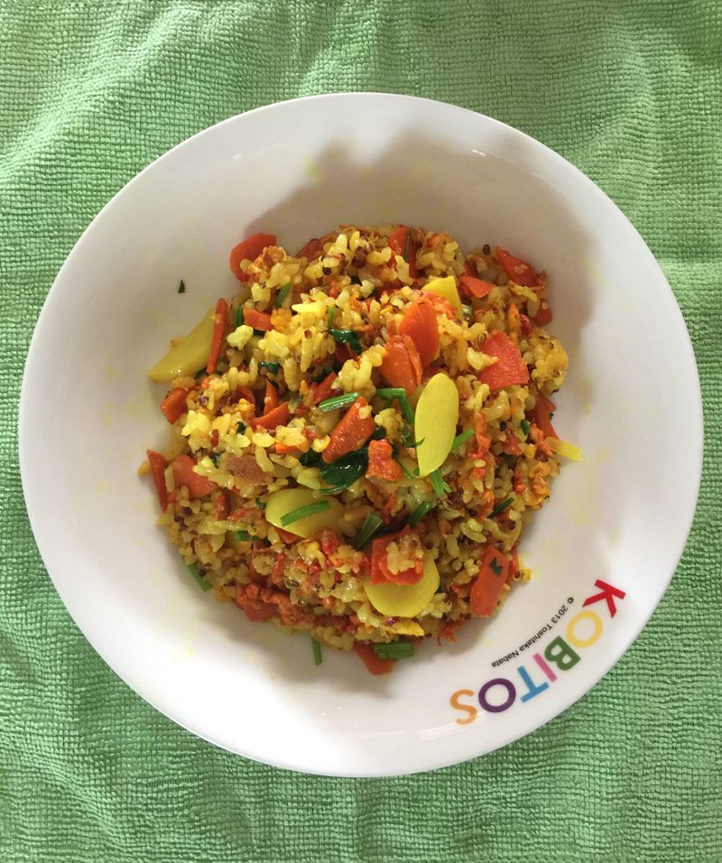 薑黃蛋炒飯