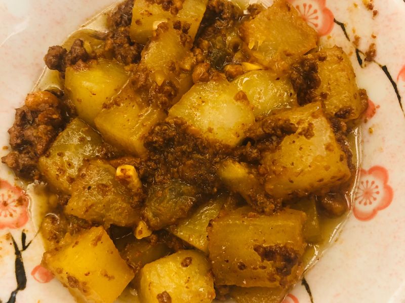 肉醬冬瓜～下飯超簡單