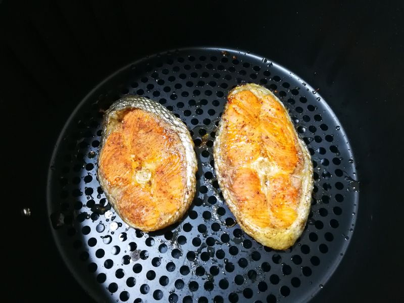 氣炸鍋料理-香酥鮭魚