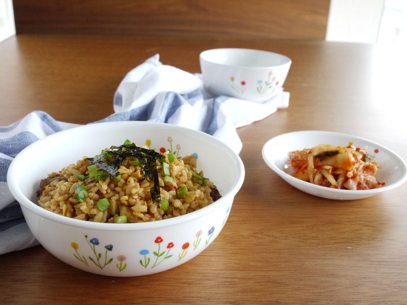 泡菜豬肉炒飯