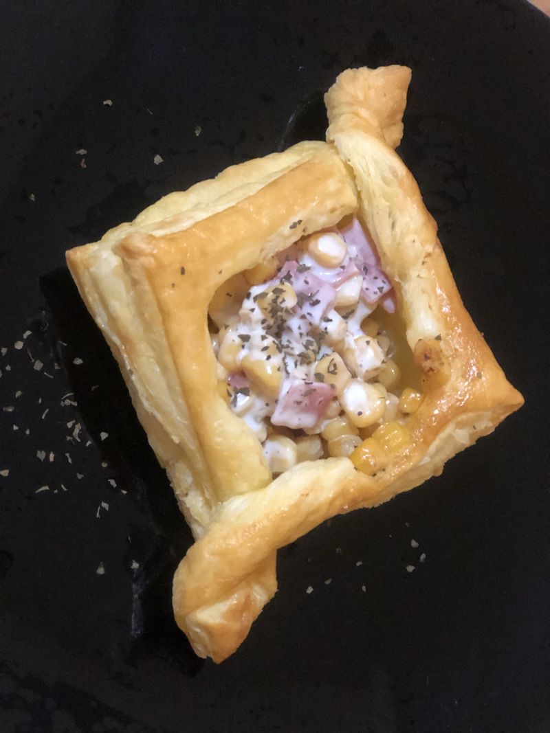起酥火腿玉米-全國電子竹東北興氣炸鍋食譜
