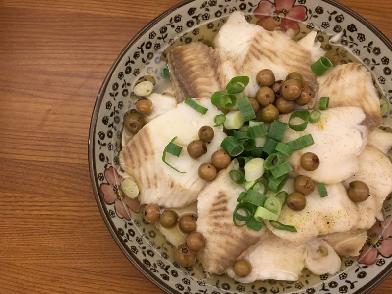 蔭樹子蒸魚