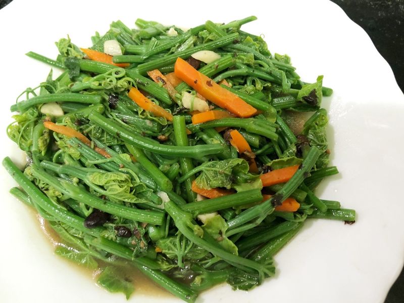 古早味豆鼓龍鬚菜