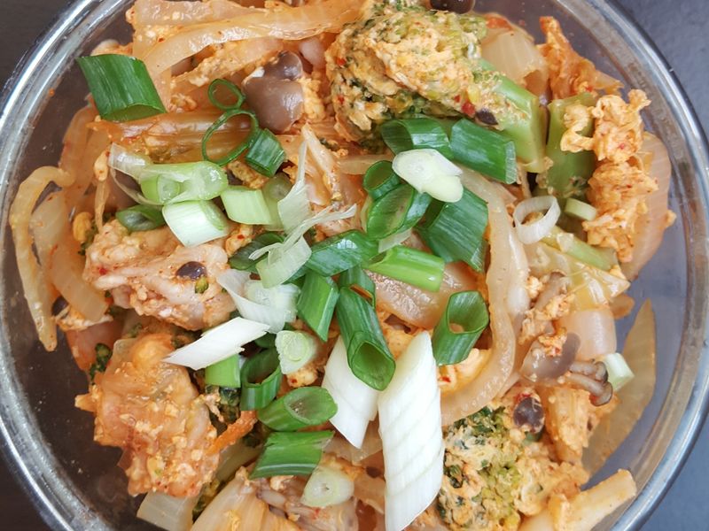 韓式泡菜蓋飯