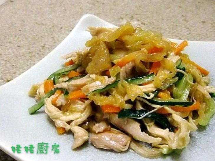 海蜇手撕雞