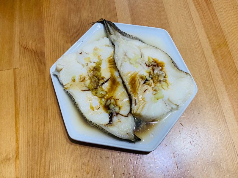 清蒸鱈魚