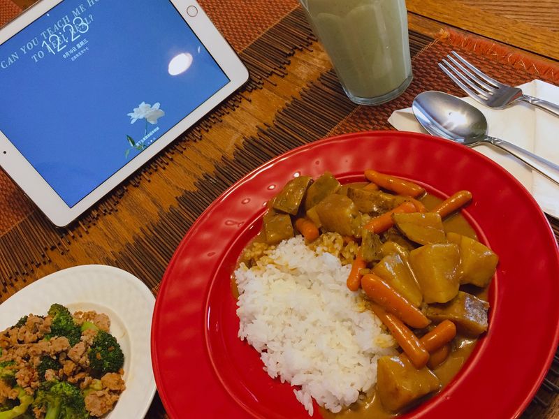 -家常-素食咖哩