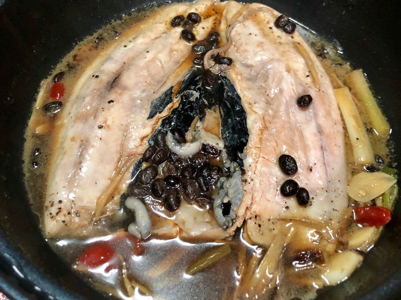 豆豉虱目魚