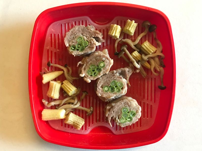 微波盒料理|四季豆肉捲(低醣/懶人)