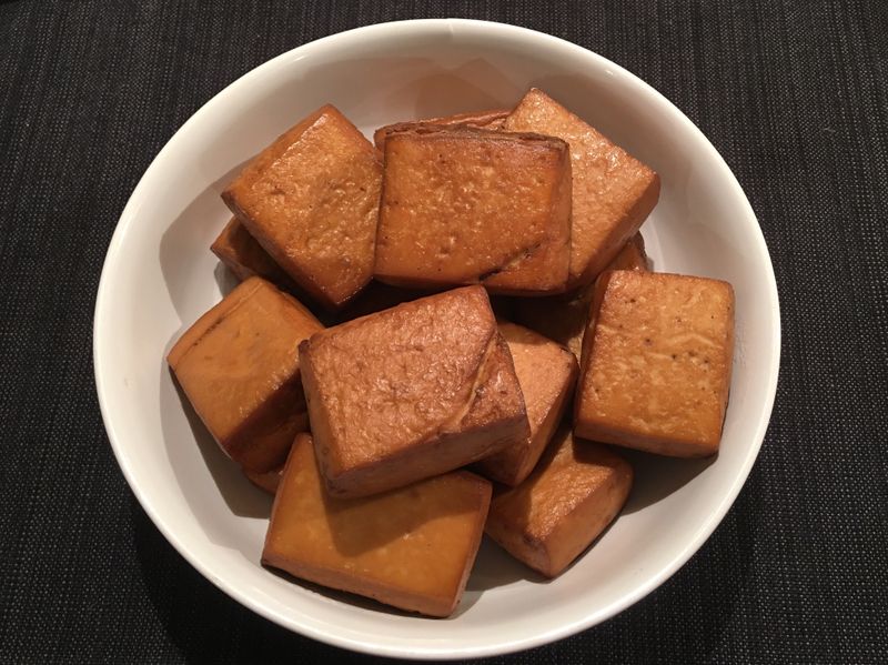 自製五香豆干(用板豆腐做)