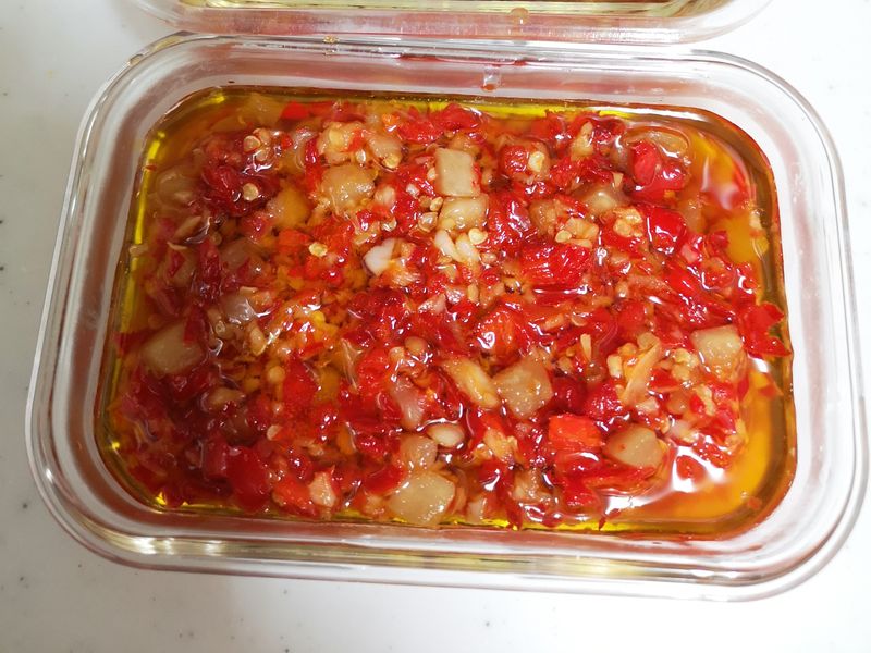 蘿蔔蒜辣椒醬