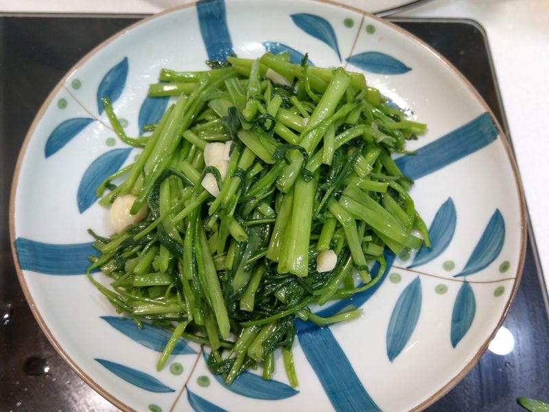 蒜炒空心菜