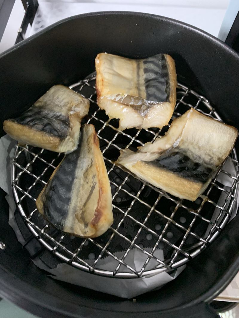 氣炸鍋 烤鯖魚