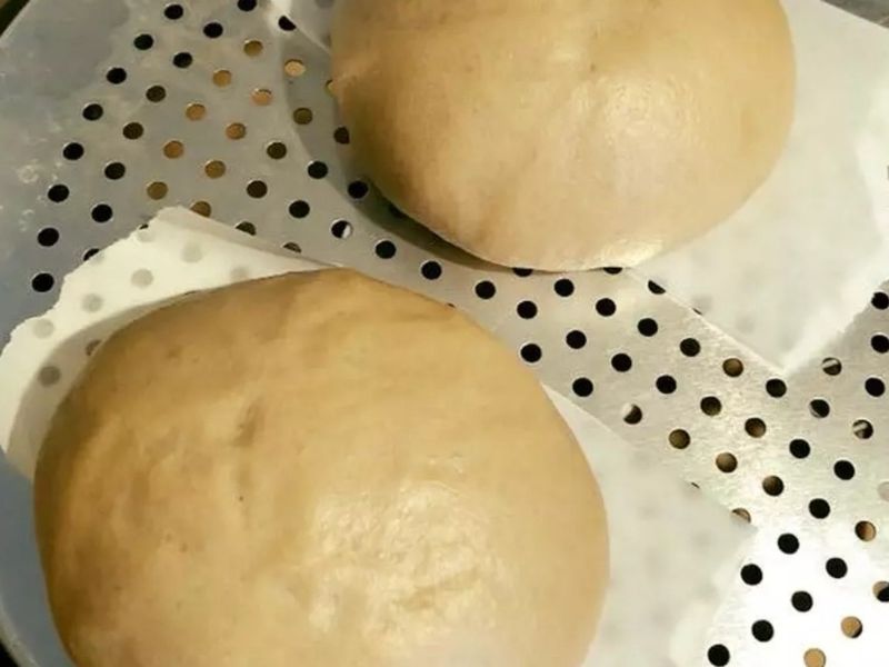 簡單快速 的黑糖饅頭~