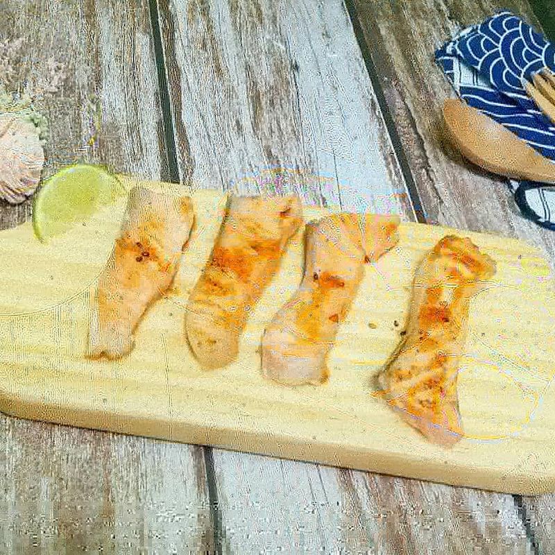 檸香鹽麴鮭魚