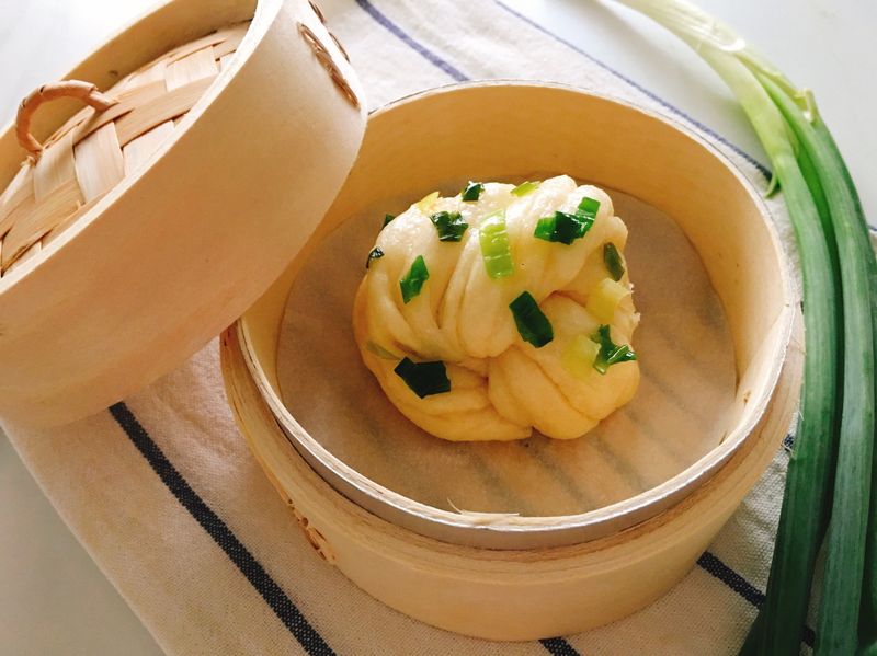 鵝油香蔥花捲